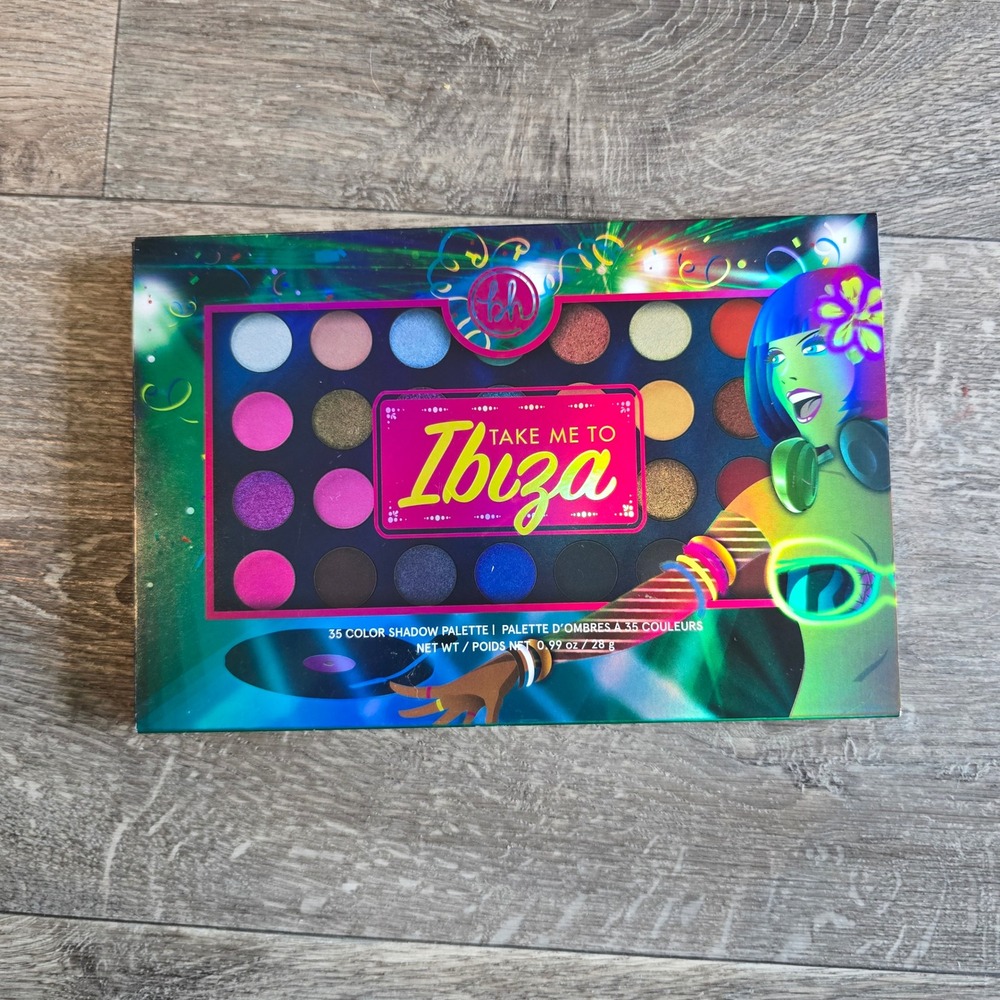 BH Cosmetics Eyeshadow Palette Take Me To Ibiza 35 Color Vibrant Pigment